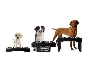 OurPets Adjustable Elevated Bowls
