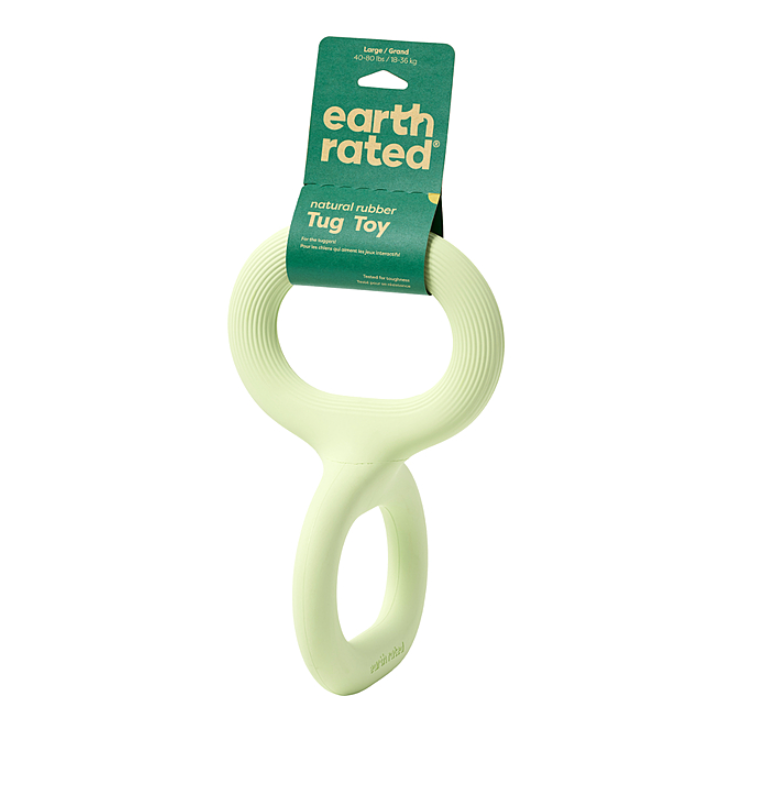 Earth Rated Rubber Tug Toy