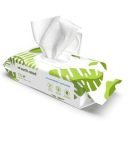 Earth Rated Compostable Pet Wipes