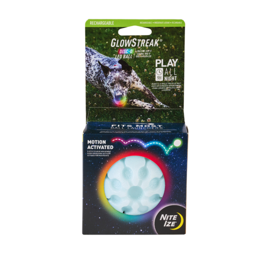 NiteIze GlowStreak Rechargeable LED Ball Disco