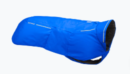 Ruffwear Vert Winter Dog Coat Blue Pool