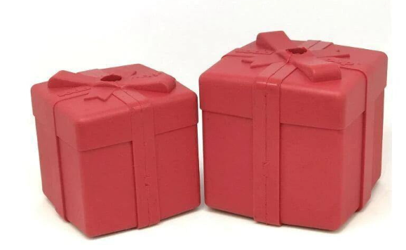 SodaPup edispenser - Gift Box Chew Toy - Large -  Red