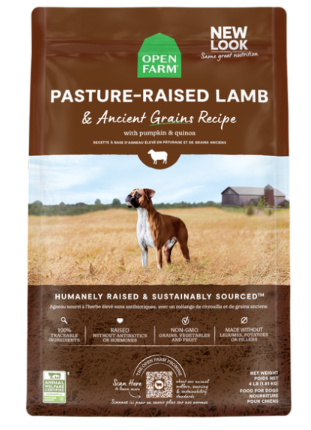 Open Farm Ancient Grain Pasture Raised Lamb 22lb