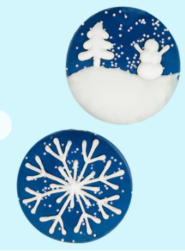 Bosco & Roxy's Snowy Circles