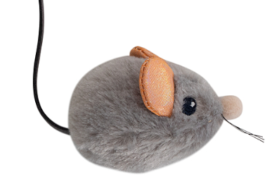 Outward Hound Squeak Squeak Mouse Grey