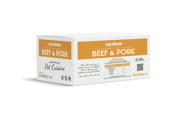Back2Raw Complete Beef/Pork Blend 12/1lb