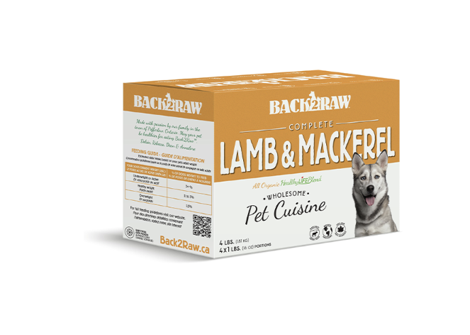 Back2Raw Complete Lamb/Mackerel 4/1lb