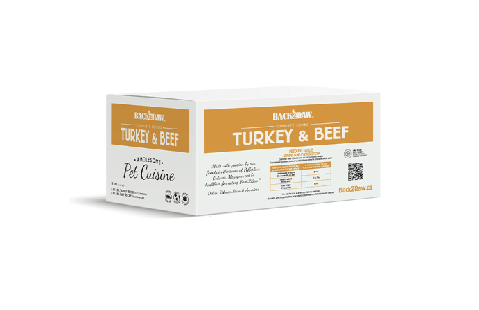 Back2Raw Complete Turkey/Beef Blend 12/1lb