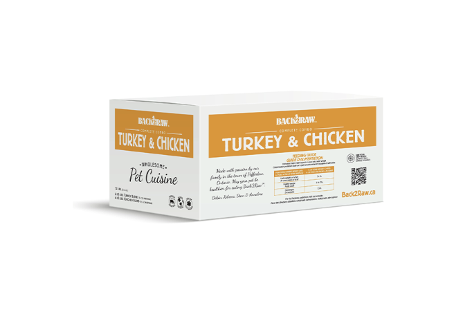 Back2Raw Complete Turkey/Chicken Blend 12/1lb
