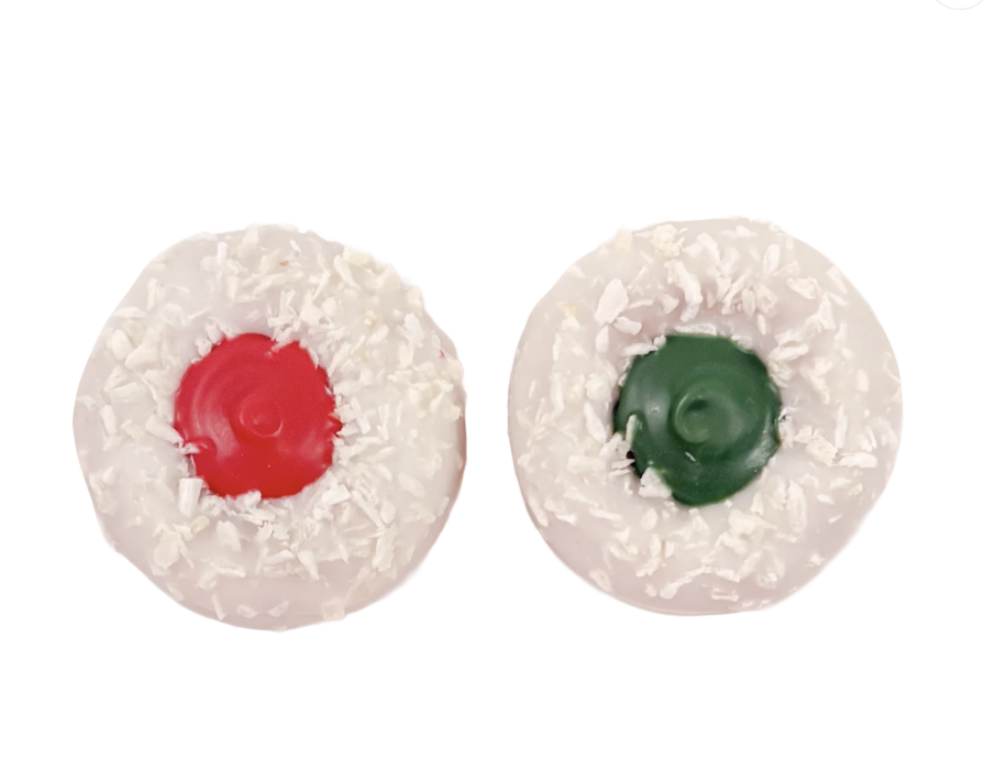 Bosco &amp; Roxy's XMAS Thumbprint Cookies