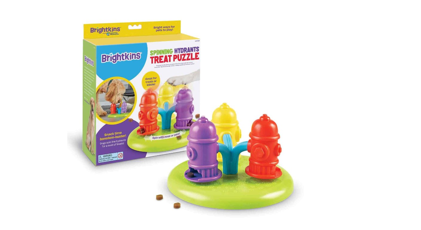 Brightkins Spinning Hydrant Treat Puzzle