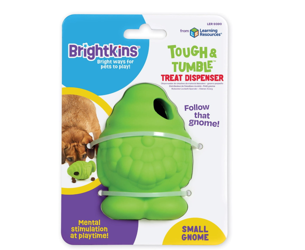 Brightkins Tough & Tumble Treat Dispenser Gnome
