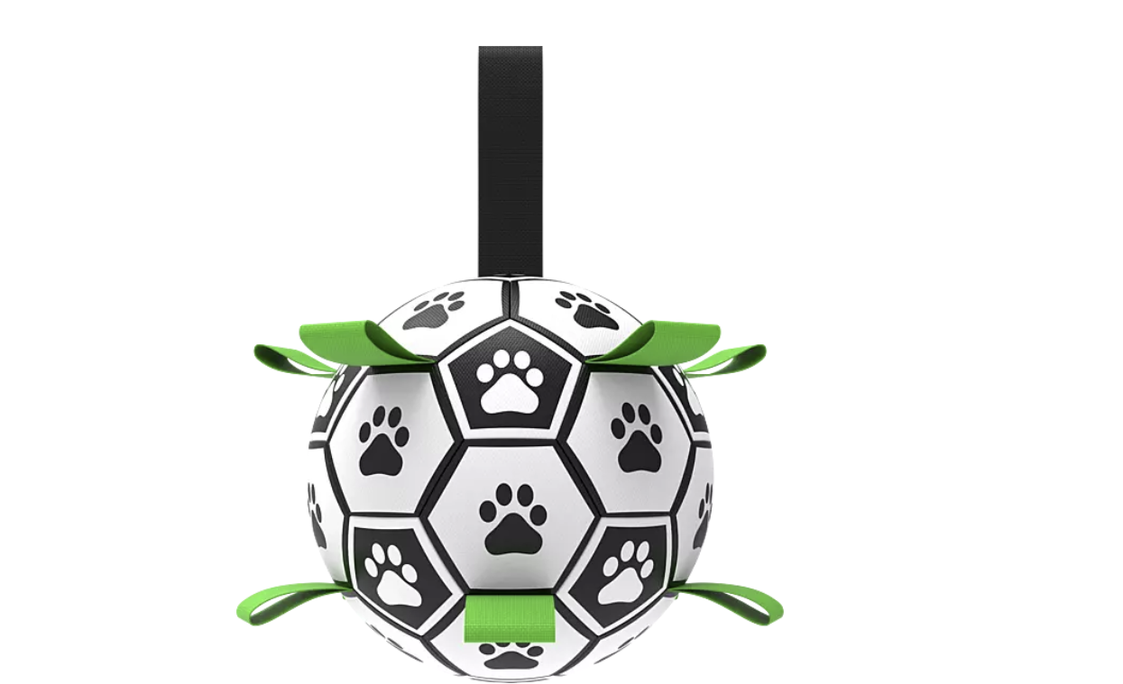 IndiPets Soccer Ball with Straps