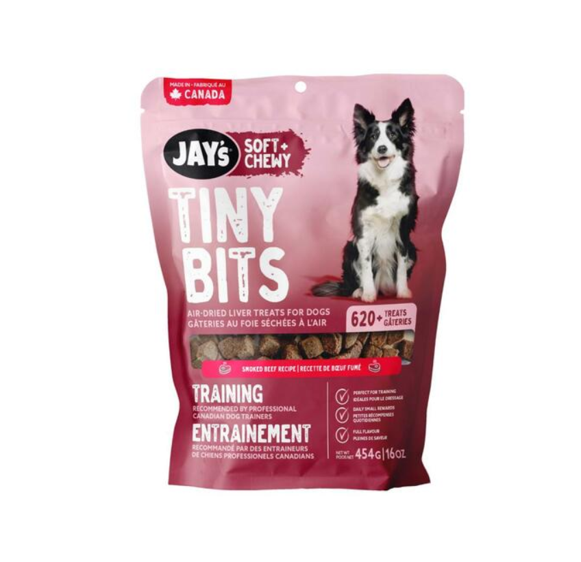 Jay's Tiny Bits Training Treats Smoked Beef
