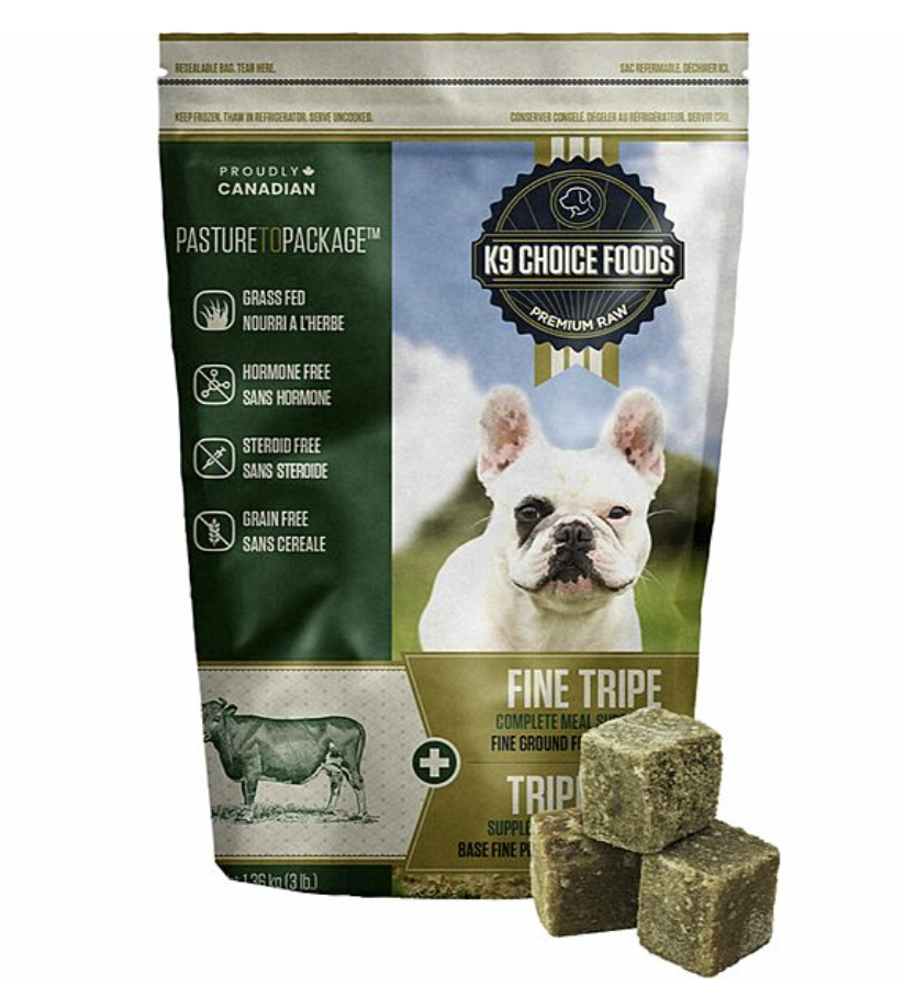 K9 Choice Finely Ground Pure Green Tripe