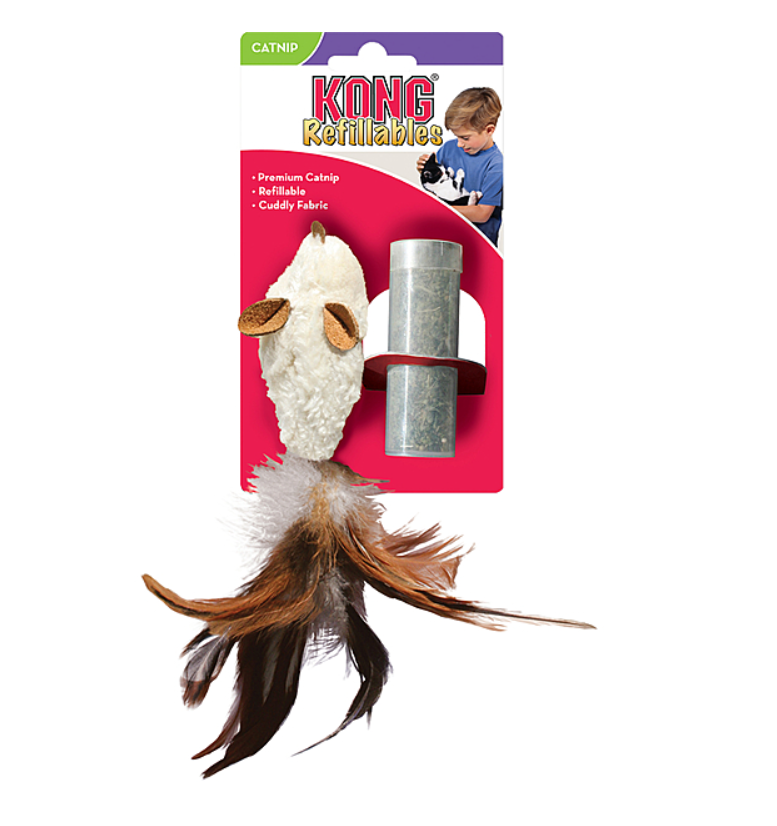 Kong Cat Feather Mouse