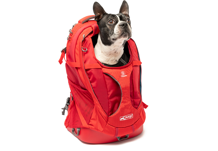 Kurgo G-Train Carrier Backpack Red