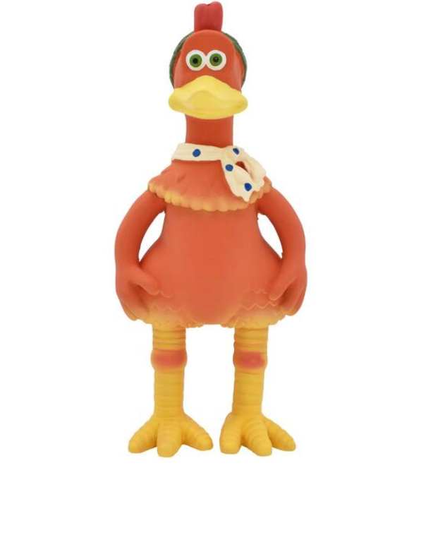 Multipet Chicken Run Latex Chicken 10"
