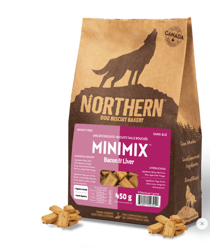 Northern Biscuit Mini Mix Canadian Bacon &amp; Liverlicious