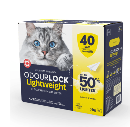OdourLock Cat Litter Lightweight 5 kg