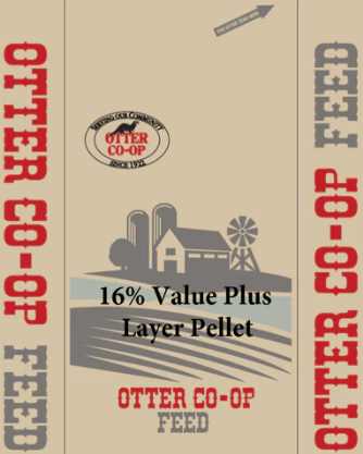 Otter 16% Value Plus Layer Pellet