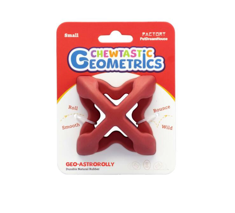 Pet Deam House Chewtastic Geometrics Astro Rolly