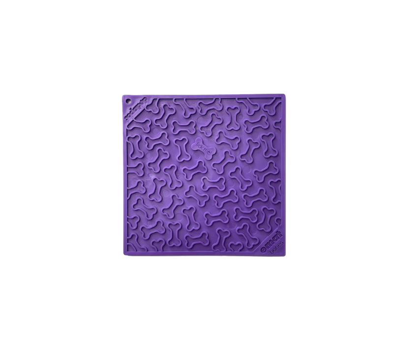 Soda Pup Purple Bone Lick Mat