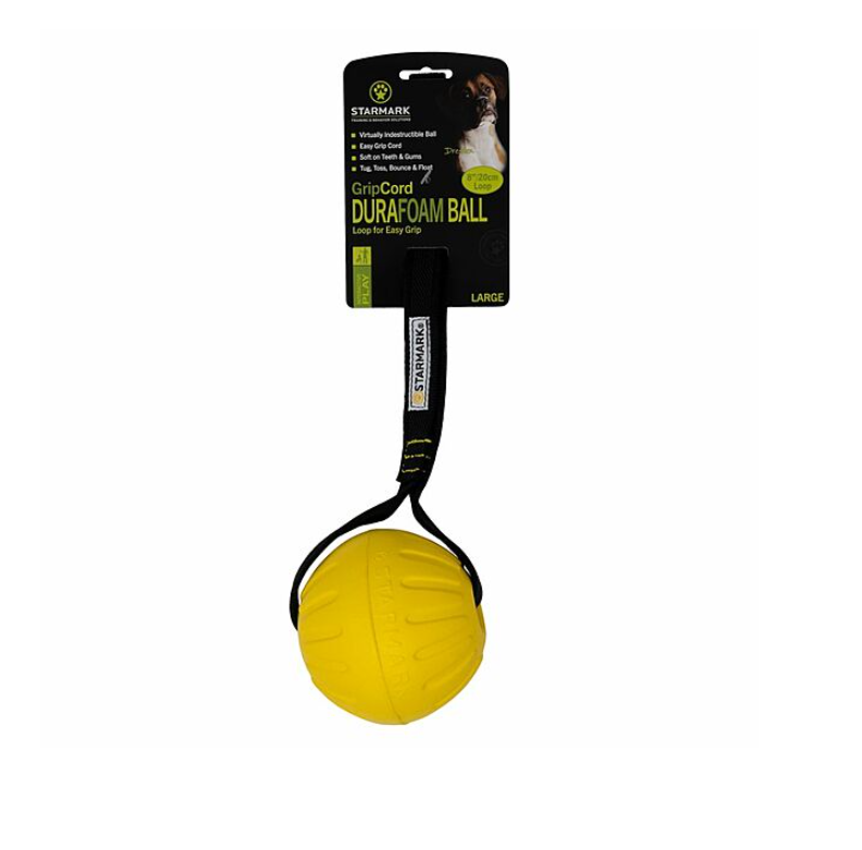 Starmark GripCord DuraFoam Ball Loop