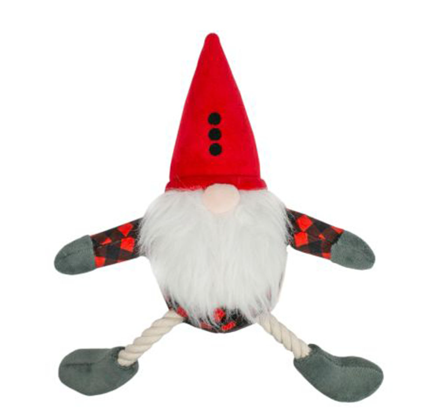 Tall Tails Gnome Pull-through Rope Tug Toy
