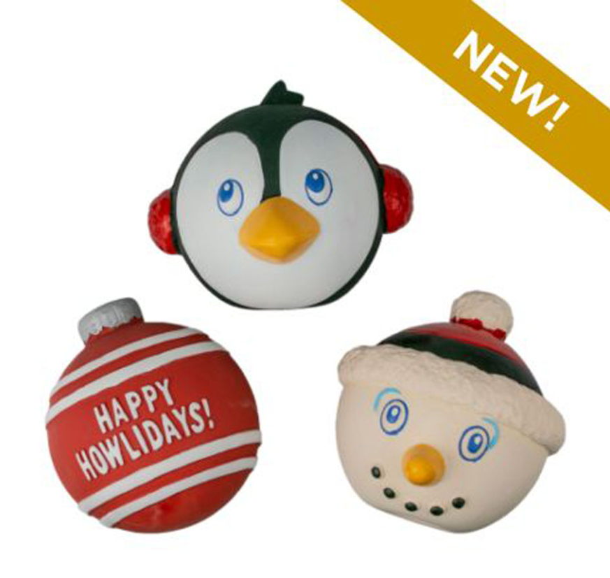 Tall Tails Squeaky Latex Ball 3pk