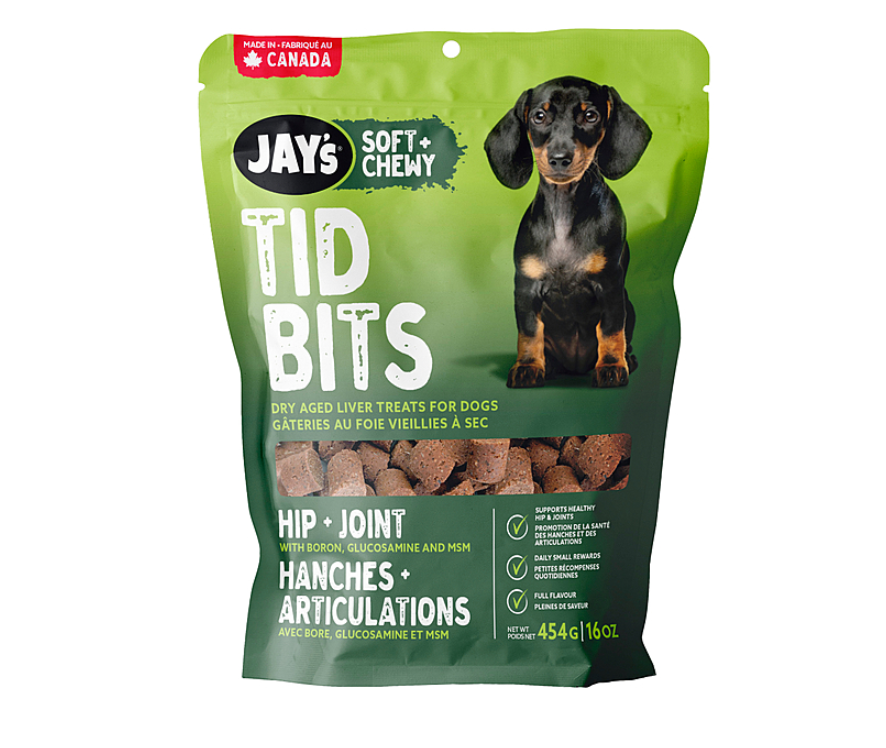 Jay&#39;s Tid Bits Hip &amp; Joint 454GM