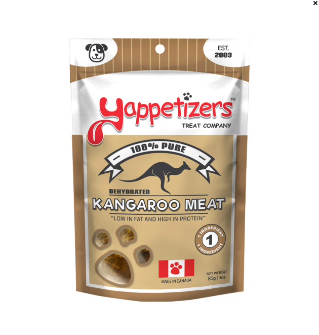 Yappetizers Dehydrated - Kangaroo Trim