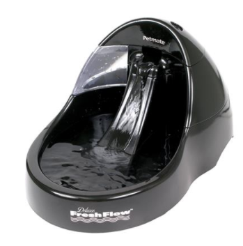 Petmate Fresh Flow Fountain Black 108 oz