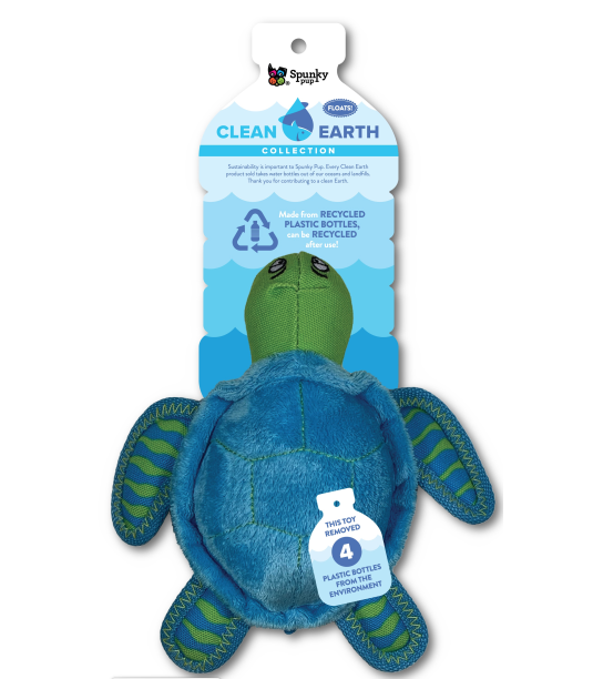 Spunky Pup Clean Earth Recycled Plush Toy