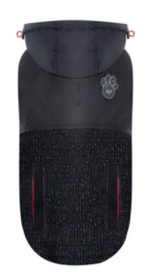 Canada Pooch Reflective Hybrid Jacket Black