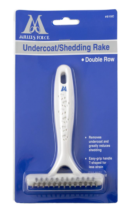 Miller's Forge Double Row Undercoat Rake