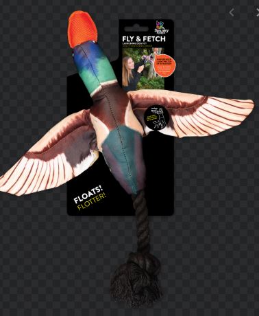 Spunky Pup Fly & Fetch Duck