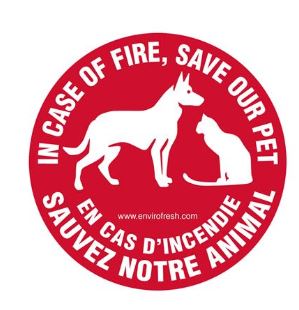 Safety Sticker-Save My Pet