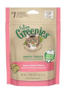 Greenies Dental Cat Treats Salmon 2.1oz