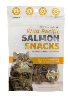 Pacific Snack 21 Salmon Snacks Cat