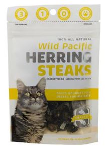 Pacific Snack 21 Herring Steaks Cat