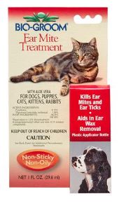 Bio Groom Ear Mite Treatment 29mL