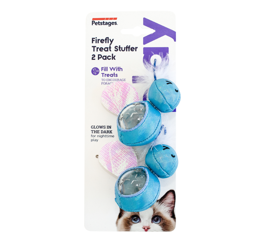 Petstages Firefly Treat Stuffer 2 PK