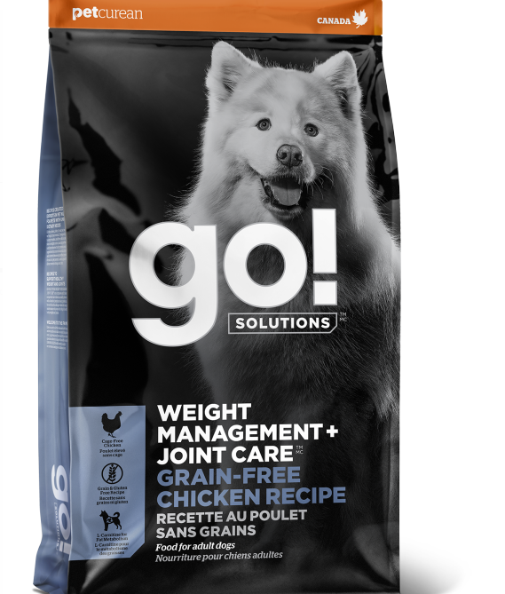 GO! Dog Weight Management+ Joint Care GF Chicken