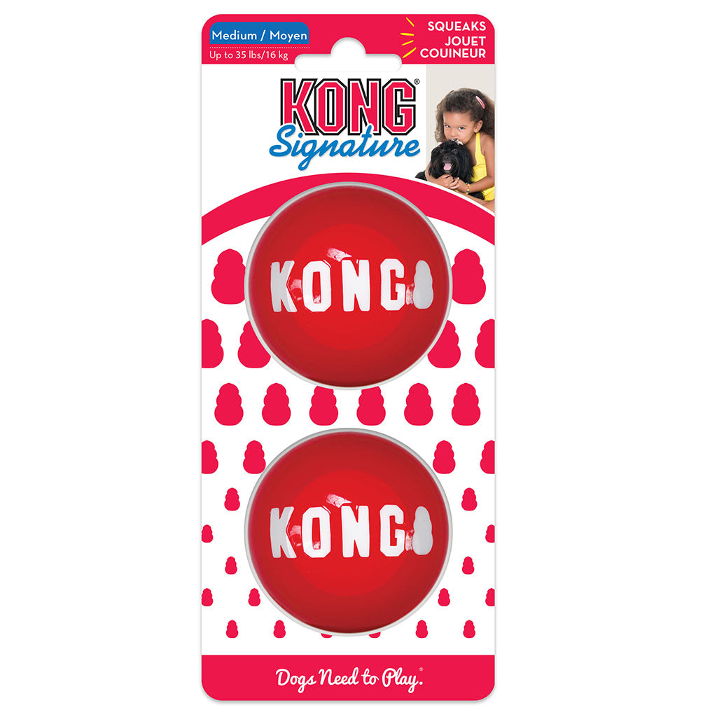 Kong Signature Balls 2 pk