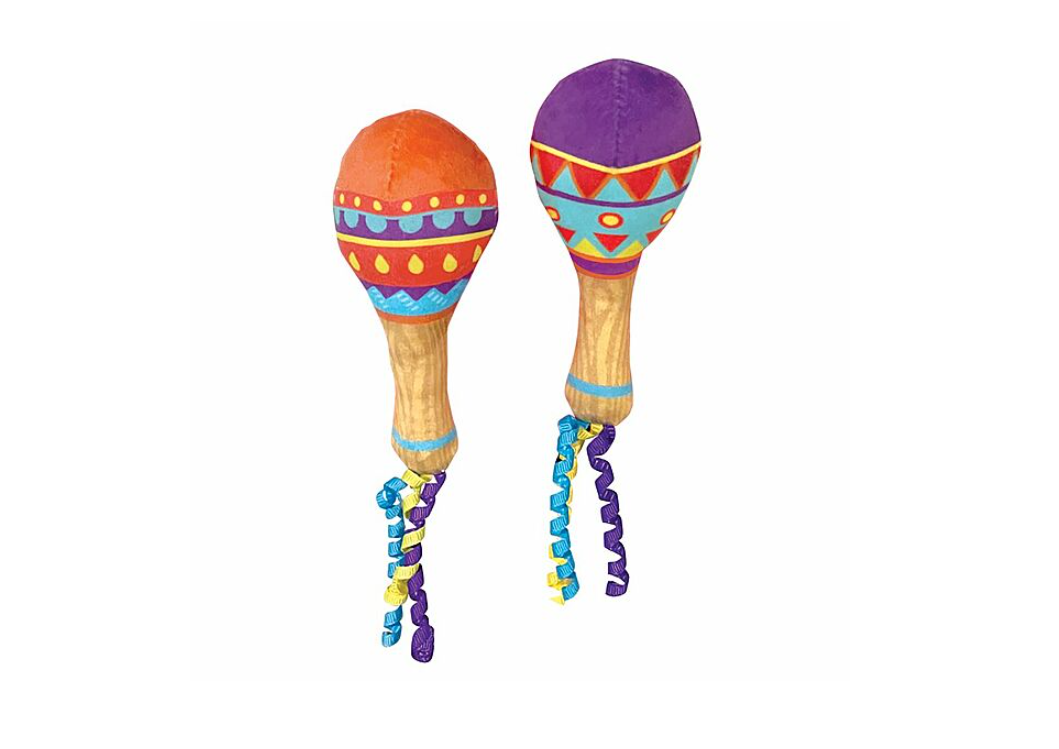 Kong Scrattles Acoustix 2 PK