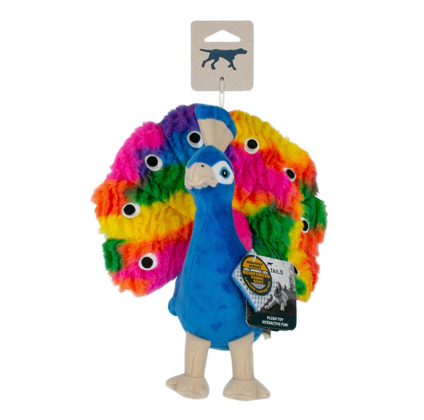 Tall Tails Plush Peacock