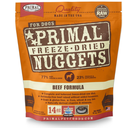 Primal Freeze-Dried Beef Nuggets