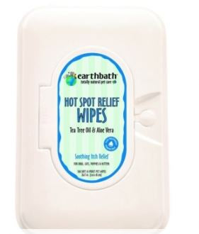 Earthbath Hot-Spot Relief Wipes