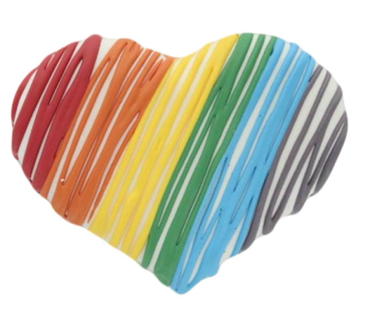 Bosco &amp; Roxy&#39;s Pride Rainbow Hearts
